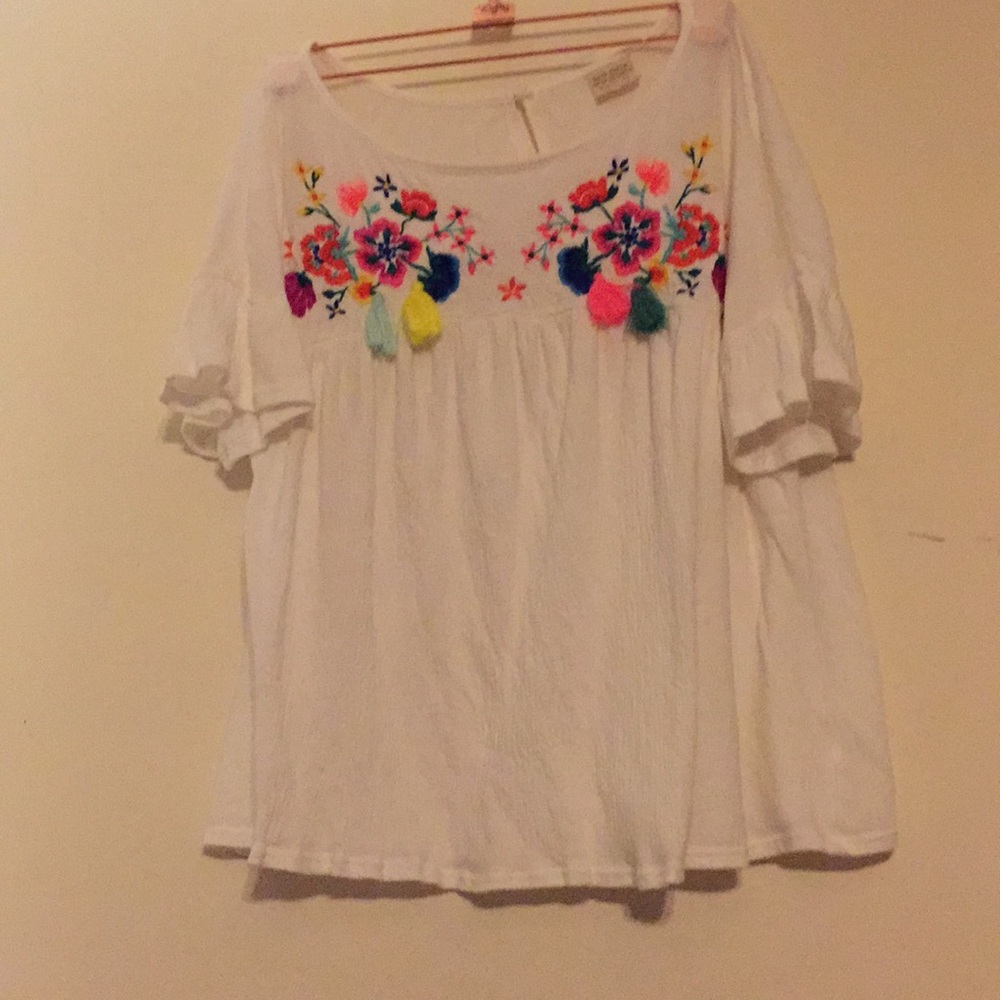 Zara Girls boho top